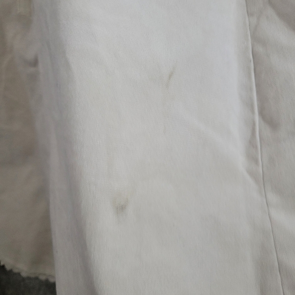 Cream Long Coat with Embroidered Details - Picture 9 of 16